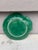 Green Majolica Shell Plate Circa 1920 For Sale - Image 4 of 4