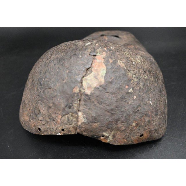 Metal Copper Mask from the Dinga / Ding Tribe, Dr Congo For Sale - Image 7 of 7