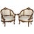 Late 19th Century Pair of Italian Rococó Louis XV Fauteuils or Slipper Chairs For Sale - Image 10 of 18
