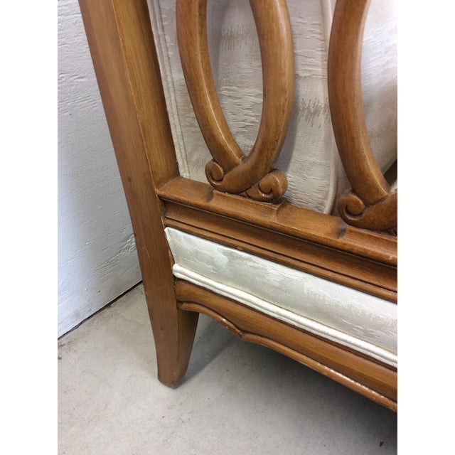 Mid Century Modern Three Piece Sectional Sofa With Vintage Tufted Upholstery For Sale - Image 12 of 12