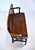 Antique Solid Dark Birch Lawyer's Bench, Newly Refinished For Sale - Image 10 of 13