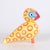 Kay Bojesen Songbird X Leif Sylvester Blue Eyes in Multicoloured Wood For Sale - Image 5 of 9
