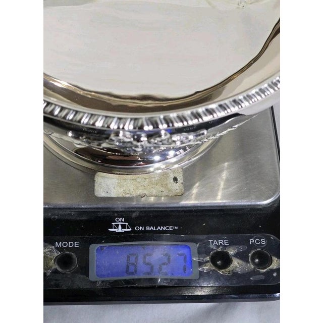 Mid-Century Modern German .800 Silver Tazza by Gebrüder Friedländer, 1965 For Sale - Image 15 of 16