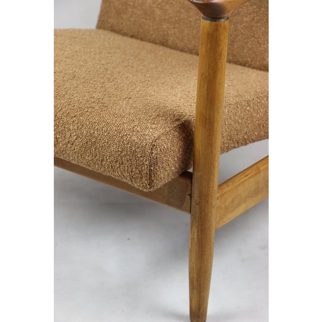 Orange Gold GFM-142 Armchair by Edmund Homa, 1970s For Sale - Image 4 of 11