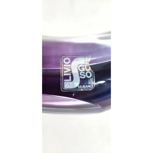 Murano Crystal Bird by Livius Seguso, Italy, 1970s, in Good conditions. Designed 1970 to 1979