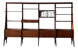 Vintage Norwegian Modular Bookcase, 1960s