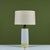 Wood 1950s Gordon and Jane Martz Large Scale Two-Tone Ceramic Table Lamp For Sale - Image 7 of 13