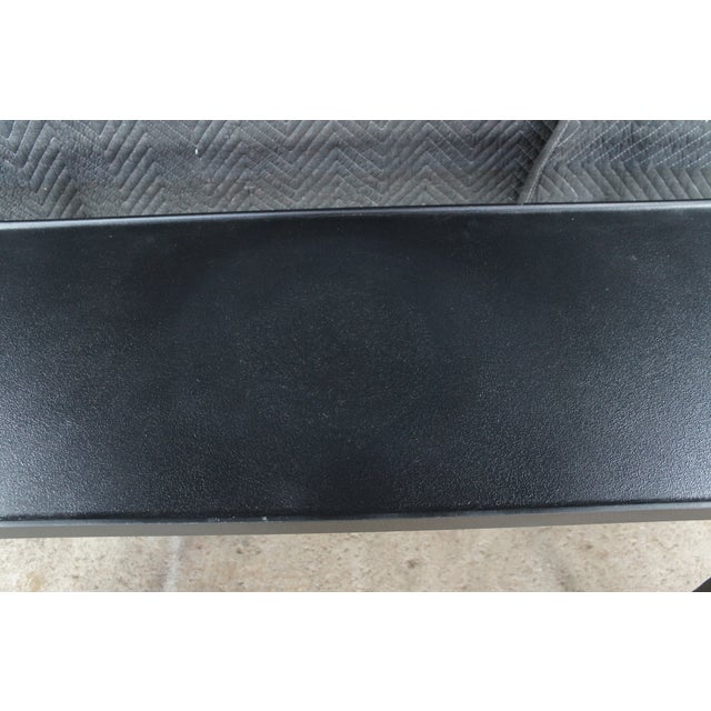 Late 20th Century Bernhardt Silviano Heavy Cast Iron Entry Console Sofa Table For Sale - Image 11 of 12