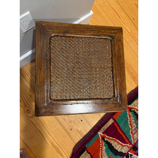 Chinese Antique Chinese Ming Dynasty Side Table or Stool For Sale - Image 3 of 9