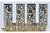 Silver Glass Cups with Cut-Out Silver Application and Tray with Trim, Set of 10 For Sale - Image 8 of 10