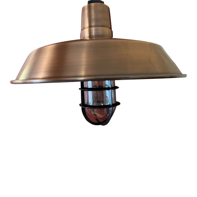 Contemporary Barn Light Electric Original Warehouse Light For Sale