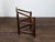 Early 20th Century English Turn of the Century Oak Corner Chair with Carved Geometric Back Splat For Sale - Image 9 of 12