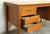Vintage Mid-Century Modern Six Drawer Teak Writers Desk For Sale - Image 13 of 18