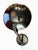 Vintage Postmodern Art Specialty Co. Oversized Black Cantilever Saucer Desk Lamp For Sale - Image 4 of 13