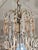 Glass Antique Italian Crystal Chandelier For Sale - Image 7 of 11