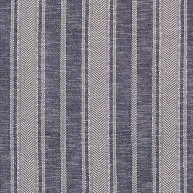 A fine warp crossed with a chunky weft creates a cotton stripe that is rich in texture and rife with personality. Minimum...