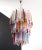 American Murano Multicolor Triedri 187 Prism Chandelier, Mariangela Model For Sale - Image 3 of 10