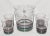 Vintage Mid 20th Century Low Ball Glasses With Double Handled Ice Bucket Bar Set- 5 Pieces For Sale - Image 4 of 6