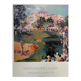 1992 Leroy Neiman Westchester Golf Classic Lithograph For Sale