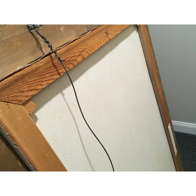 Traditional Vintage Oil Painting by Italian Artist Georgi Colberti C1950, Framed For Sale - Image 3 of 5