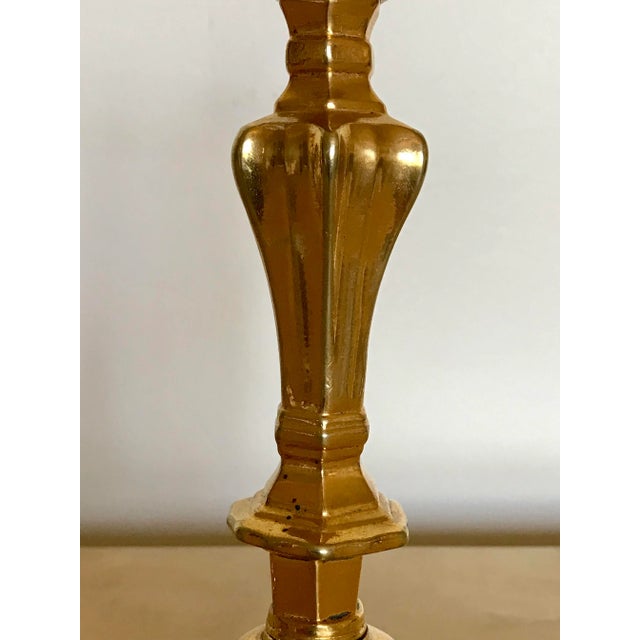 18th Century French Louis XIV Ormolu Candlesticks - a Pair For Sale - Image 4 of 12