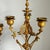 Pair of large antique 3-arm gilt bronze candelabra with black marble // Empire candle holders // black and gold // Napoleon III style For Sale - Image 14 of 15