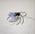 Mid-Century Modern Wall Lamp in Metal and Murano Glass Depicting a Spider, Italy, 1950s For Sale - Image 13 of 17