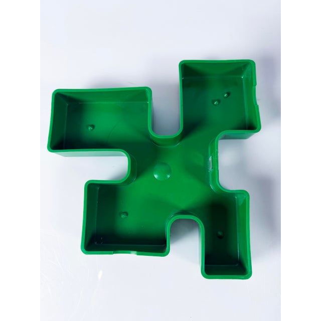 Green Vintage Planter by Michel McCann, 1970s For Sale - Image 8 of 10