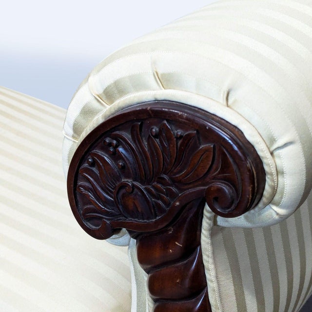 Vintage Window Bench With Rolled Arms For Sale In San Francisco - Image 6 of 8