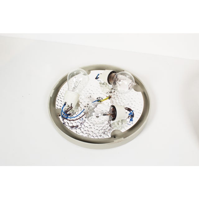 Silver Large Vintage Bubble Glass Ceiling or Wall Lamps from Staff Leuchten, 1970s For Sale - Image 8 of 11