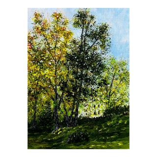 "Morning Glory" Contemporary Original Impressionist Style Landscape Painting by Deb Bossert For Sale