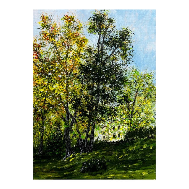 "Morning Glory" Contemporary Original Impressionist Style Landscape Painting by Deb Bossert For Sale