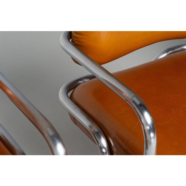 Kwok Hoi Chan Dining Chairs from Steiner, 1970, Set of 6 For Sale - Image 12 of 18