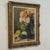 1940s Framed Oil on Canvas, Still Life With Chrysanthemums, by M. Taquet-Beal, 1944, Belgium For Sale - Image 5 of 15