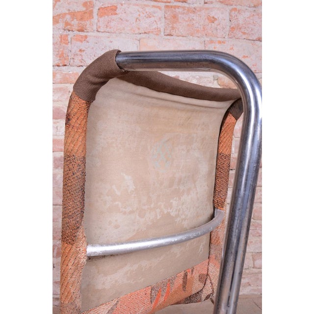 Czech Bauhaus Chrome Armchair by Marcel Breuer for Thonet, 1930s For Sale - Image 12 of 13