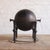 This 1950s Belgian bronze globe combines sculptural form and mid-century character with a beautifully aged patina and...