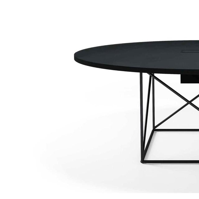 Wood LC15 Conference Table by Le Corbusier for Cassina For Sale - Image 7 of 18