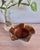 Antique Northwood Amethyst Beaded Cable 3-Footed Carnival Glass Bowl For Sale - Image 10 of 10