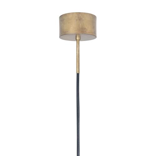 Raw Brass and Glass Klyfta 6L Ceiling Lamp by Johan Carpner for Konsthantverk For Sale - Image 6 of 10