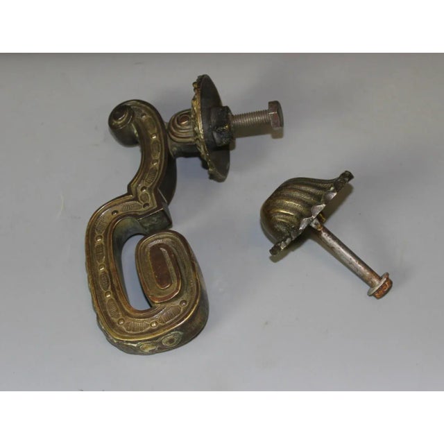 Metal 19th Century Bronze Door Knocker For Sale - Image 7 of 14
