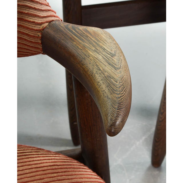 Vintage Cowhorn Tijsseling Dining Chairs by Hulmefa, 1960s, Set of 4 For Sale - Image 14 of 16