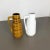 Vintage Pottery Fat Lava Glazed Vases from Scheurich, Germany, 1970s, Set of 2 For Sale - Image 3 of 18