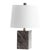 2020s Marble Base Table Lamp - Brown Marble For Sale - Image 5 of 5