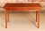 Danish Mid Century extending teak dining table, circa 1970s. 2 extension leaves stored underneath. Excellent restored...