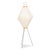 Metal Cream Akari Floor Lamp in Paper by Vitra For Sale - Image 13 of 13
