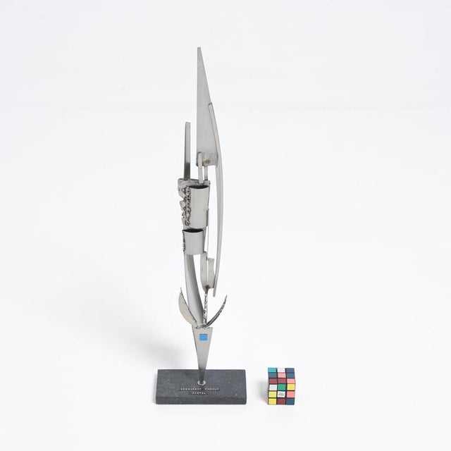 Metal Sculpture by Freddy Beernaert For Sale - Image 4 of 18