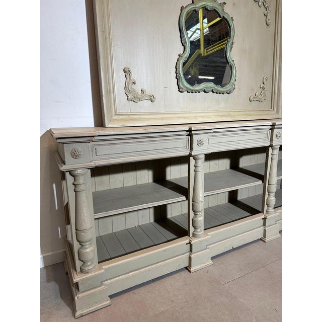 Console Table with Mirror For Sale - Image 4 of 5