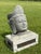 I'm pleased to offer for sale this magnificent one-of-a-kind garden patio sculpture featuring a bust of Guanyin set in a...