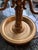 Maison Millet a Paris Bronze Bouillotte Late 19th Century With Three Candelabra Lamps Forest Green Shades - A Pair For Sale - Image 4 of 11