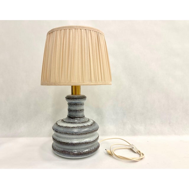 Mid-Century Modern Mid-Century German Ceramic Table Lamp, 1960s For Sale - Image 3 of 8